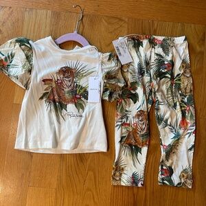 Roberto Cavalli outfit never worn tags on size 2